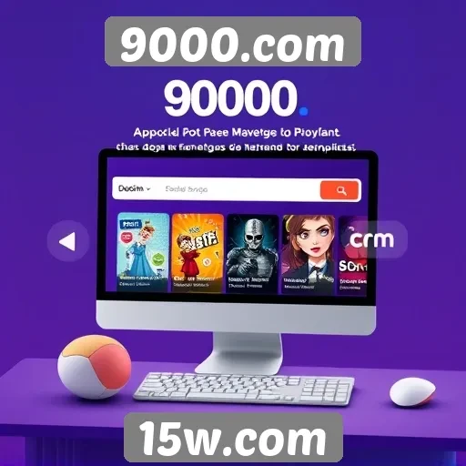 Plataforma 9000.com se destaca pela interface intuitiva