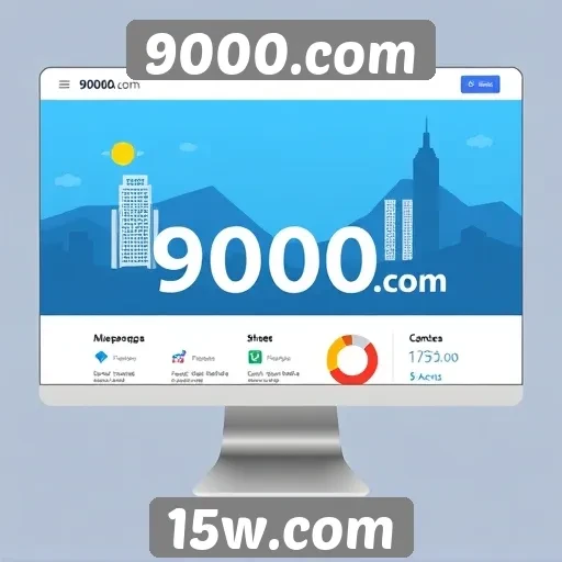 Análise da interface do usuário no site 9000.com